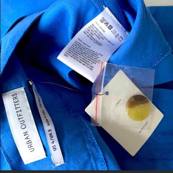 NWT UO blue wide leg pants - Picture 11 of 15